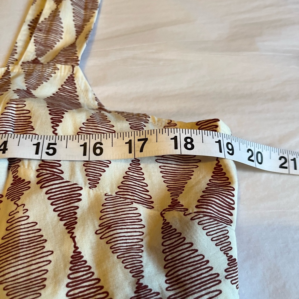 Anthropologie Pink Patterned Tiered Midi Dress - Picture 4 of 11
